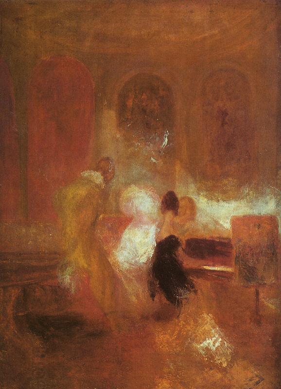 Joseph Mallord William Turner Music Party China oil painting art